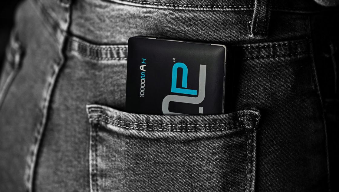 Jump BB10 battery bank in jeans pocket